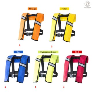 OUGO Inflatable Life Jacket Adult Life Vest Water Sports Swimming Fishing Survival Jacket