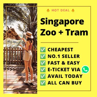 Singapore Zoo E-ticket Admission (with Tram Option)