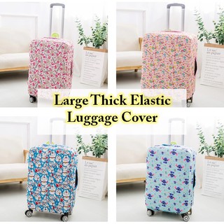 [19" to 32" ] Twin Star Doraemon Melody Stitch Large Thick Luggage Cover