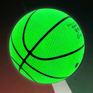 Luminous Basketball Ball 7 Size Reflective Night Light Cool Holographic Baloncesto Sport Basketball For training kids (1)