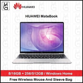 Huawei MateBook 13 l MateBook 14 16GB RAM 512GB SSD I D14 8GB RAM 512GB SSD. Windows 2 Yrs Warranty By Huawei