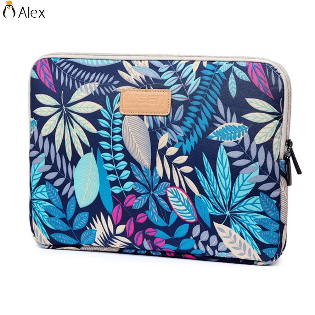 14 Inch Laptop Bag Canvas Notebook Sleeve For MacBook ALEX0