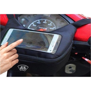 [Shop Malaysia] MYRIDER 🔥HANDLEBAR BAG🔥 Front Bag GPS Navigation Waist Pouch Bag 2 in 1 Motosikal beg Moto