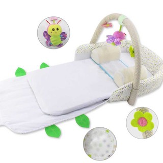 Outdoor Infant Baby Bed Portable Baby Crib Toddler Folding Travel Bed Cot