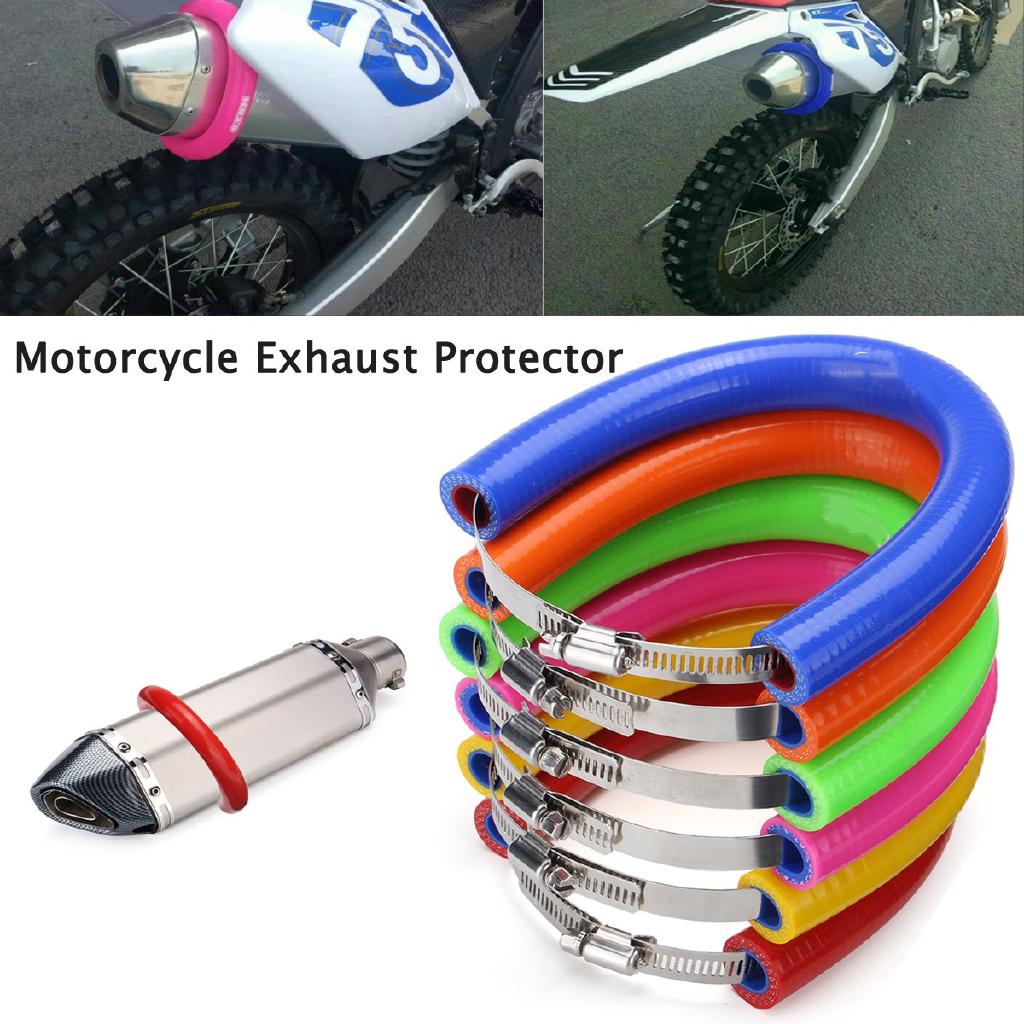 Universal Motorcycle Accessories Exhaust Protector Cover Guard Anti-hot For KTM