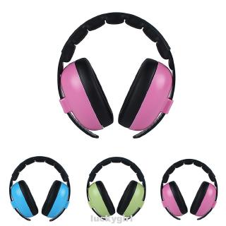 Baby Kids Adjustable Headband Ear Protection Noise Canceling Boys Girls Portable Soft Earmuff Outdoor