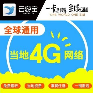 World SIM Card Yunyobo 100+ Countries & Regions Roaming Simplified Packing Edition (Singapore Seller)