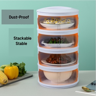 【SG】Transparent/Stackable Insulation Food Cover/Storage for Kitchen/Refrigerator