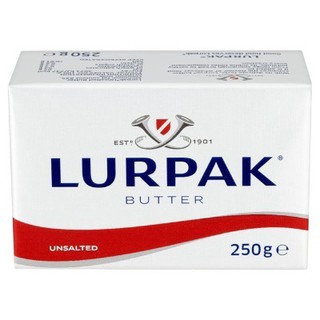 Premium Lurpak Unsalted Butter 250g Halal - $60 and above for free delivery.