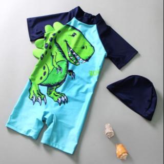 Baby Kids Dinosaur Swimming Suit Boy Swimwear Swimsuit