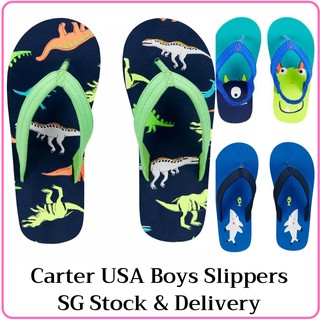 (SG fast delivery) Carter USA Girl Boy slippers
