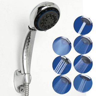Shower Head Chrome 7 FUNCTIONS *Replaces Mira Grohe Triton Aqualisa* NEW