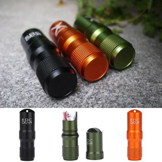 Outdoor Camping Hiking Emergency Tool Camping Equipment Survival Waterproof Pill/Match Case Box Container