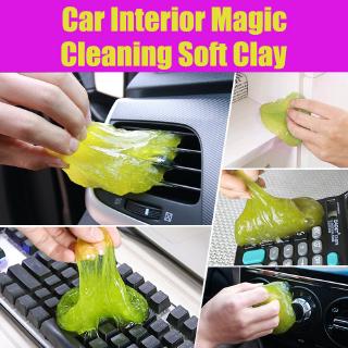Reusable Adhesive Car Interior Magic Cleaning Soft Clay Outlet Dust Clean Corner Crevices Dust Clean Glue