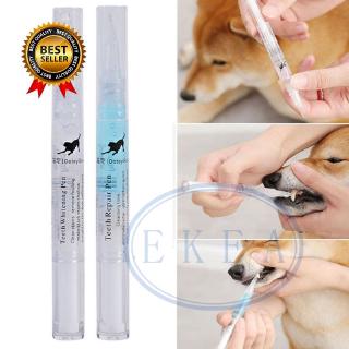【EKEA】2Pcs/set Pets Teeth Cleaning Pen Dogs Cats Tartar Remover Dental Stones Scraper Plastic Household Cleaner