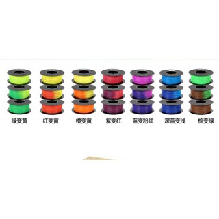(Local Store) 3D Printing Filament Thermochromic colour change Pla 1kg 1.75mm
