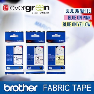 Brother Fabric Tape/ Iron on Tape TZE-FA3/Tze-FA63/ Tze-FAE3 12mm wide (1)