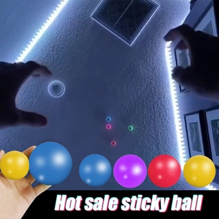 Kids Toys Tiktok Stick Wall Ball Stress Relief Toys Sticky Squash Ball Globbles Decompression (2)