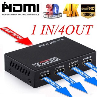 Full HD HDMI Splitter Amplifier Switcher 1080p 4K Female Switch Box 1x4 Port (1)
