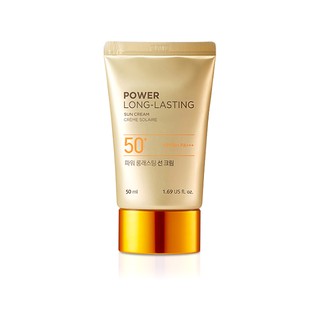 The Face Shop Power Long Lasting Sun Cream 50ml SPF50+ PA+++ Renewal Free Gifts