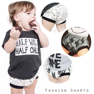⚡️🇸🇬 Ins Stylish Unisex Baby Toddler Shorts Potty Toilet Training Pants Kids Children Cotton Underwear for Boy & Girls