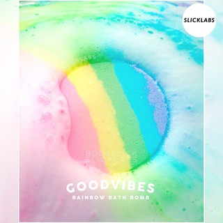 [SG] 🌈 GOODVIBES Rainbow Bath Bomb 🌈 | Moisturizing, Bigger & Better l 🇸🇬 Ready Stock