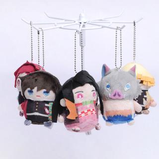 [Ready Stock] NEW Demon Slayer: Kimetsu no Yaiba Plush Doll Stuffed Toys Style Keychain Kids Birthday Fine Gifts