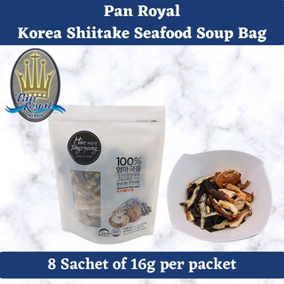 [PAN ROYAL] Korea Shiitake Seafood Soup Bag (Best Before: 6 Oct)