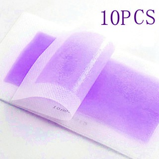10PCS Face Nonwoven Waxing Tools Wax Papers Depilatory Strips Hair Removal hair