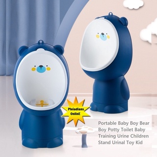 👉READY STOCK👉🇲🇾 Portable Baby Boy Bear Potty Toilet Training Children Stand Vertical Urinal Urine Budak Jualan Murah Kid