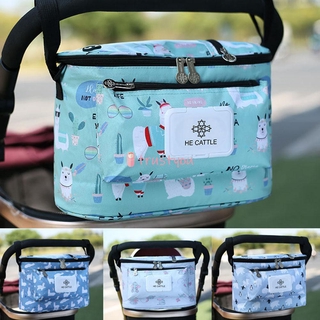 trustyou❤*Multi-function Baby Stroller Organizer Diaper Bottles Hanging Storage Bag