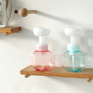 🌈G & S Micro Life Museum🌈PETG Flower Foam Bottle 300ml Flower-Shaped Mousse Foaming Hand Washing Liquid Cosmetics Sub-