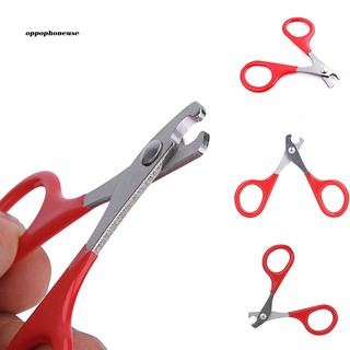 【OPHE】Durable Pet Toe Nail Clipper Sharp Dog Cat Puppy Kitten Claw Scissors Trimmer