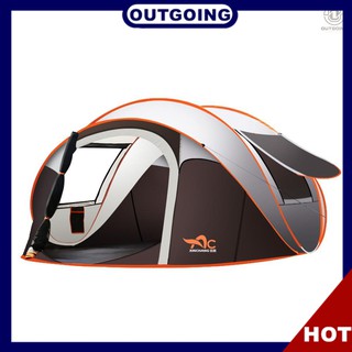 O&G Outdoor Full-Automatic Instant Unfold Rain-Proof Tent Family Multi-Functional Portable Dampproof Camping Tent Suit