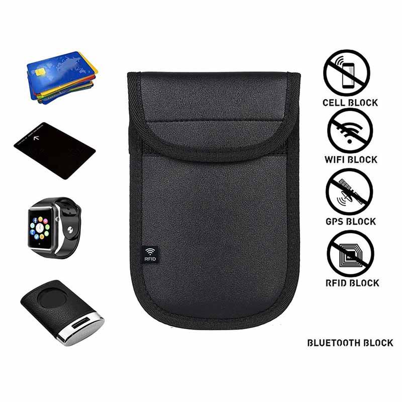 New Anti-theft Entry Car Case Replace Replacement RFID Signal Blocking pouch