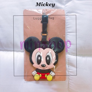 Cartoon Character Mickey Action Kamen Shin Chan Himawari Nohara Mike Monster Inc Travel Luggage Tags