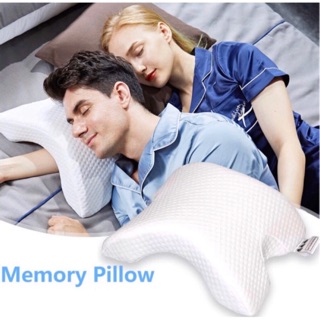 Massage Memory Foam Bedding Pillow Anti-pressure Hand Pillow Ice Silk Slow Rebound Multifunction Pillow Home Silk Couple