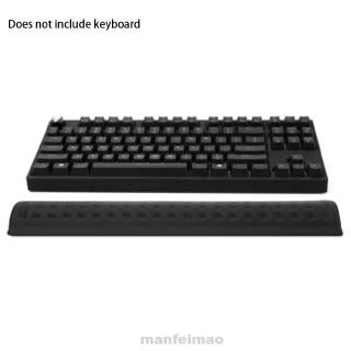 Keyboard Support Memory Foam Wrist Rest Computer Desktop Ergonomic Design Home Soft Raised Platform Nonslip Gaming