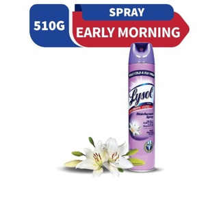 Lysol Disinfectant Spray Early Morning Breeze 510g (1)