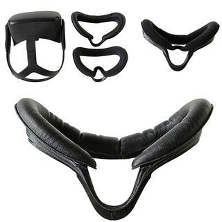 Replacement Leather Flannelette Cover Mask Bracket for Oculus Quest VR Glasses