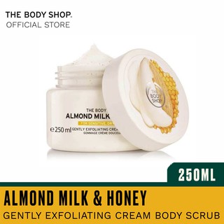 The Body Shop Almond Milk & Honey Gently Exfoliating Cream Scrub (250ML)