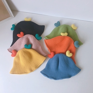 Ready Stock Baby Hat Super Cute Handmade Knit Children Fisherman Hat Korean Version Boys Girls Hat