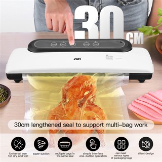 JVJH Vacuum Sealer Household Automatic Food Sealer Machine for Food Storage and Preservation with Dry&Moist Modes