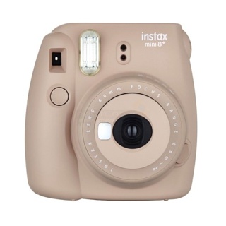 Fujifilm Instax Mini 8+ Plus Polaroid Camera (Cocoa) + Mystery Gift