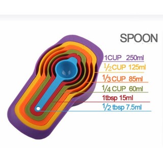 Baking Essential 6PCS Kitchen Measuring Spoons