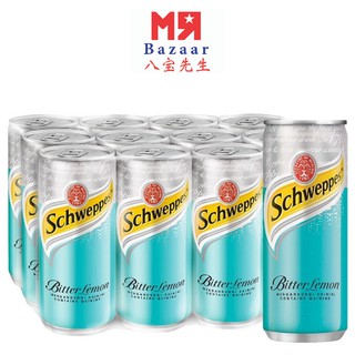 Schweppes Bitter Lemon x 12 Cans (320ml)
