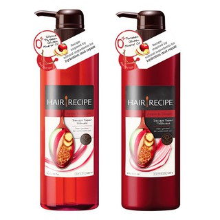Hair recipe Honey & Apricot / Kiwi & Fig / Apple & Ginger / Blackberry / Almond Oil Shampoo 530ml & Treatment 530g