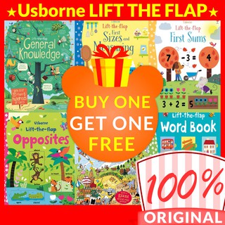 Usborne LIFT THE FLAP Series ★ BUY 1 GET 1 FREEBIE [SG Seller. READY STOCK]