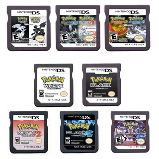 Pokemon Platinum Pearl Diamond Game Card Pokemon Black and White 1/2 Cartridge for 3ds Ndsi Ndsl Ds 2ds English Version (1)