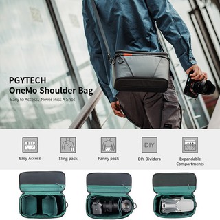PGYTECH OneMo Travel Shoulder Bag Pouch Case Sling Strap for DJI MAVIC 2 / PRO / ZOOM / AIR 2S / MINI DSLR Camera Lenses